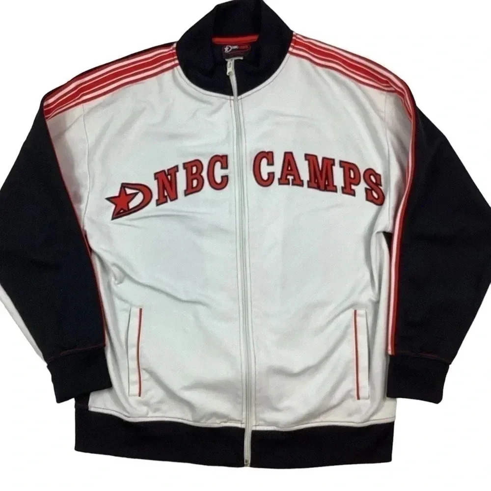 Vintage NBC Camps zip up track jacket - Picture 1 of 5